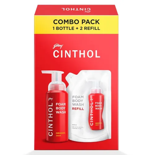 Image of Cinthol Original Foam Body Wash 600ml