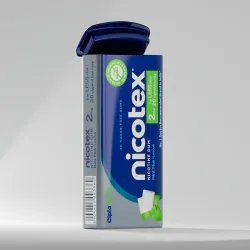 Cipla Nicotex Nicotine Sugar Free Mint Plus Gums 2mg | Helps to Quit Smoking | WHO-approved Therapy | 30 Gums per Tin | Pack of 9