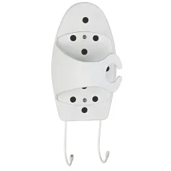 CIPLA PLAST Iron Organiser | Ironing Holder | Hanging Ironing Table | Iron Press Holder | White (Iron Organiser)