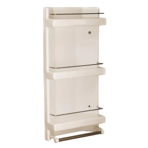 Image of CIPLA PLAST Plastic BRC-817 Prince Corner Cabinet Shelf 