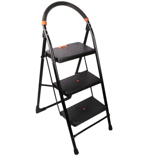 Image of CIPLA PLAST 3 Step Ladder for Home Use | Extra Strong Heavy Duty | Heavy Duty Ladder for Home Use Alloy Steel | Multipur