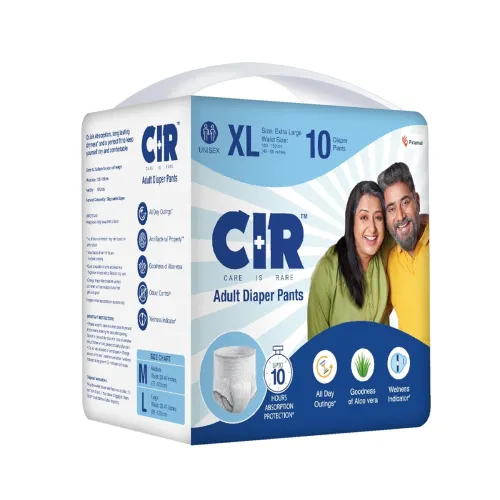 Image of CIR Adult Diaper Pants, XL, 10 units.