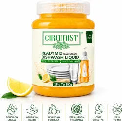 CIRAMIST DIY DISHWASH CONCENTRATE PASTE 1KG TO MAKE 5KG LIQ Dishwashing