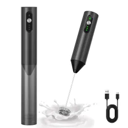CIRCLE JOY 3-Speed Rechargeable Coffee Frother Electric