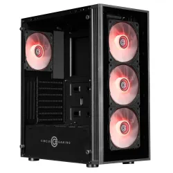 Circle Xtender X2 Mid Tower Computer Case Gaming Cabinet Support ATX M-ATX ITX 