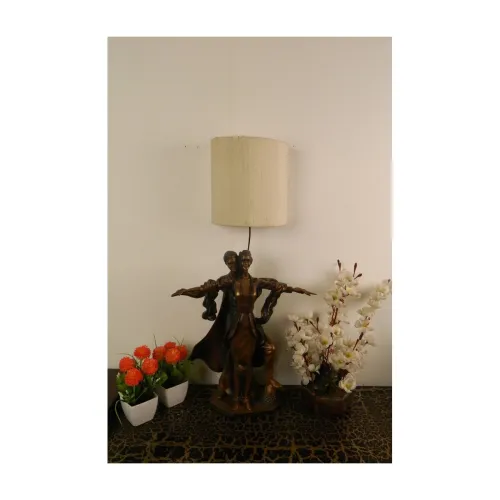 Image of Circular Fabric Wall Light