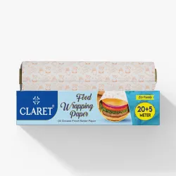 CLARET 20+5 Meter Eco Friendly Grease Proof, 25m