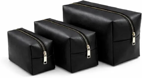 Image of CLASSECRAFTS Luxury Travel Organizer Pouch Set of 3 Multi-Size Kit