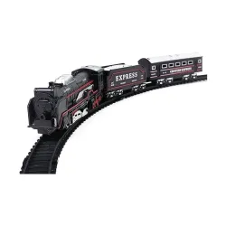 Century Express Battery Operated Toy Train Set with Track