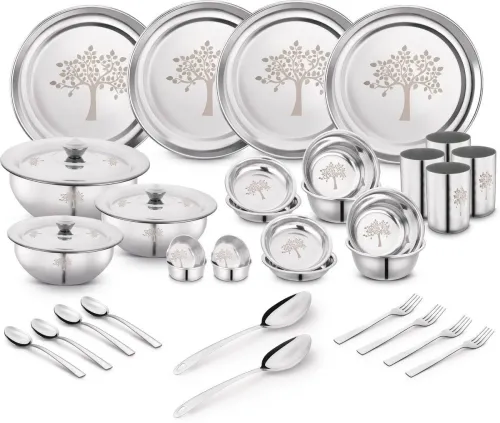 Image of Classic Essentials Pack of 36 Stainless Steel Dinner Set