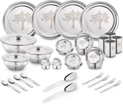 Classic Essentials Pack of 36 Stainless Steel Dinner Set