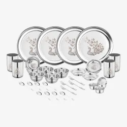Classic Essentials Pack of 32 Stainless Steel Dinner Set