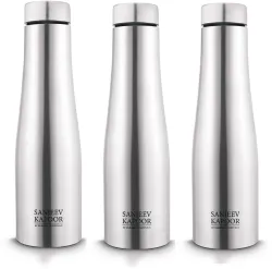 Classic Essentials Steel Water Bottle Set 3pcs
