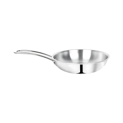 Image of Classic Essentials Triply Fry Pan, 3 Layer Stainless Steel Fry Pan 