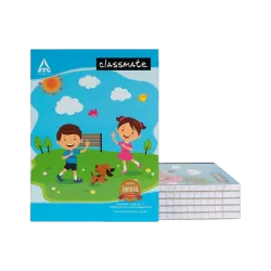 Classmate Notebook Regular Notebook Single Line 172 Pages (Multicolor, Pack of 6)