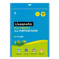 Classmate A4 Size All Purpose Paper, Po100