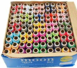 Classvilla Multicolor Thread (150 m Pack of100)