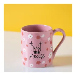 Clay Craft Fine Ceramic Swing-Pebble-Milk Mug, 1 PIECE-350 ml