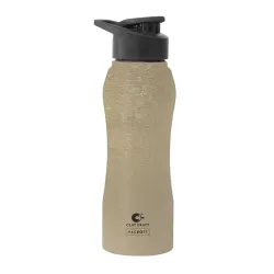Clay Craft Vacbott Neo Single Walled Non Insulated Water Bottle -1000 ml - 1 Piece (Beige)