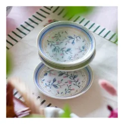 Clay Craft x Magique Ceramic Snack Plates Set of 4 (6 Inches)