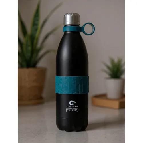 Image of Clay Craft VACBOTT Stark Easy to Carry Double Walled|18 Hours Hot and 24 Hours Cold Vacuum Insulated Flask Thermosteel B