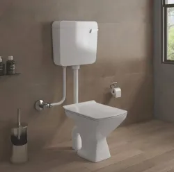 clayplus CERAMIC Floor Mounted Western Toilet