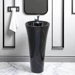 CLAYPLUS Exclusive TM Series Premium Pedestal Wash Basin