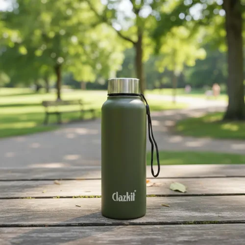 Image of Clazkit Alpha Pro Classic Stainless Steel Water Bottle