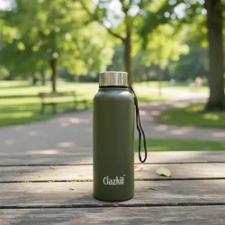 Clazkit Alpha Pro Classic Stainless Steel Water Bottle