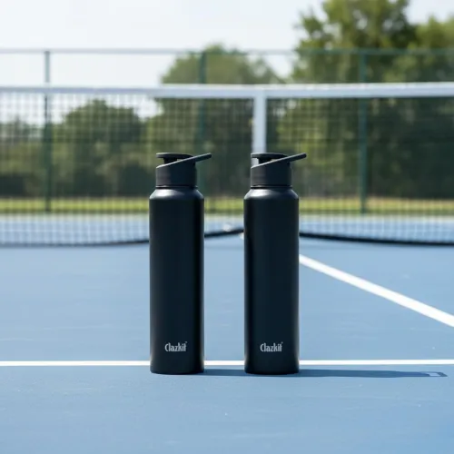 Image of Clazkit Amaze Stainless Steel Water Bottle, 1000ml * Set of 2