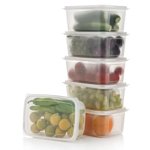 Image of Clazkit Fruit Storage Containers, 6 Pack, 1800ml, BPA-Free