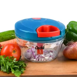 Clazkit Manual String Chopper 450ml (3 Blades)