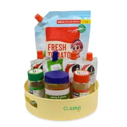 Clazkit Multi-Purpose Kitchen Storage Revolving Tray