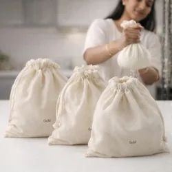 Clazkit Muslin Cheese Cloth Bag 