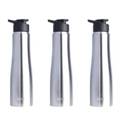 Clazkit Optimus Sporty Stainless Steel Water Bottle
