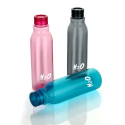 Clazkit PET Bottle | Leak proof and Break proof | | 1000ml X 3 | Color May Vary