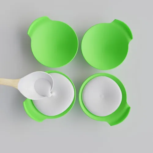 Image of Clazkit Silicone Idli Maker Cup, 8 Pcs
