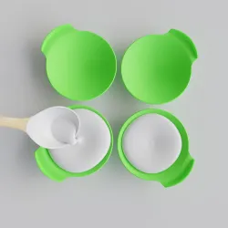 Clazkit Silicone Idli Maker Cup, 8 Pcs