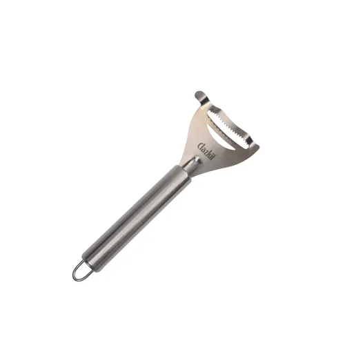 Image of Clazkit Stainless Steel Corn Peeler Tool – Heavy Duty Corn Stripper, Sweet Corn Kernel Remover, Serrated Blade Corn Cutt
