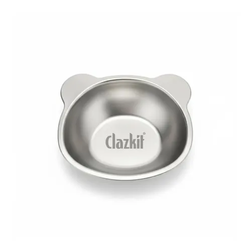 Image of Clazkit Stainless Steel Micky Plate for Kids, Perfect for Small Meals, Snacks, or Mini Meals, Dinner Plates for Baby
