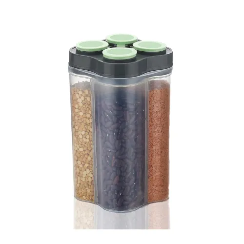 Image of Clazkit Transparent Plastic Lock Food Storage