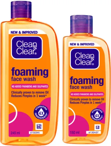 Image of Clean & Clear Foaming Face wash 390ml