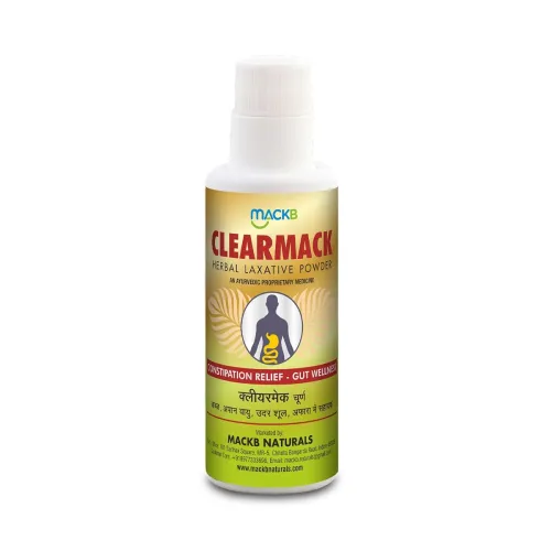 Image of Clearmack Herbal Laxative Powder 100g | Ayurvedic Digestive & Bowel Care Support