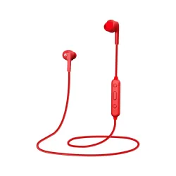 CLEF N110BT in Ear Wireless Earphones with MIC-RED