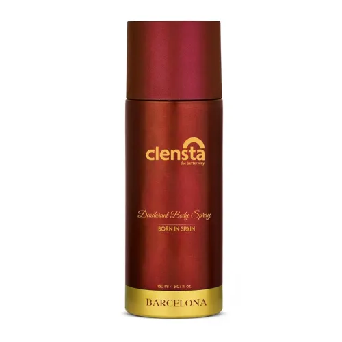 Image of Clensta Barcelona Deodorant for Men 150ml Body Spray Long Lasting | All Day Freshness | Born in Spain