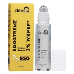 Clensta Eggstreme Eyebrow Growth Serum Roll On 8ml
