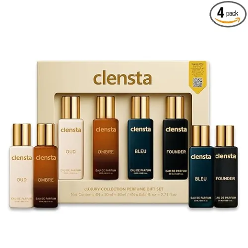 Image of Clensta Perfume Gift Set for Men 20ml * Pack of 4