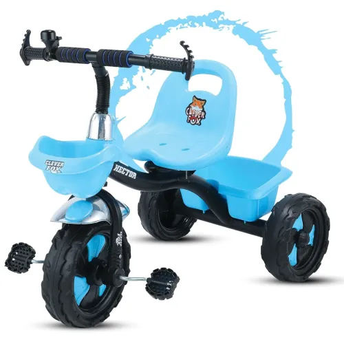 Image of Clever Fox Hector Kids Tricycle Ride On Blue