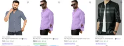 Clinch Fashion Mens Shirts upto 90% Discount