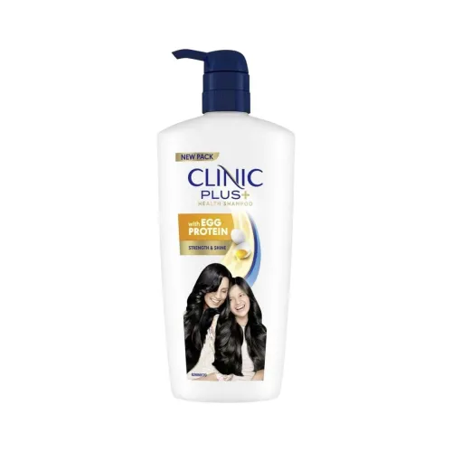 Image of Clinic Plus Strength & Shine Shampoo with Egg Protein for Strength, Shine and Smoothness, 650 ml